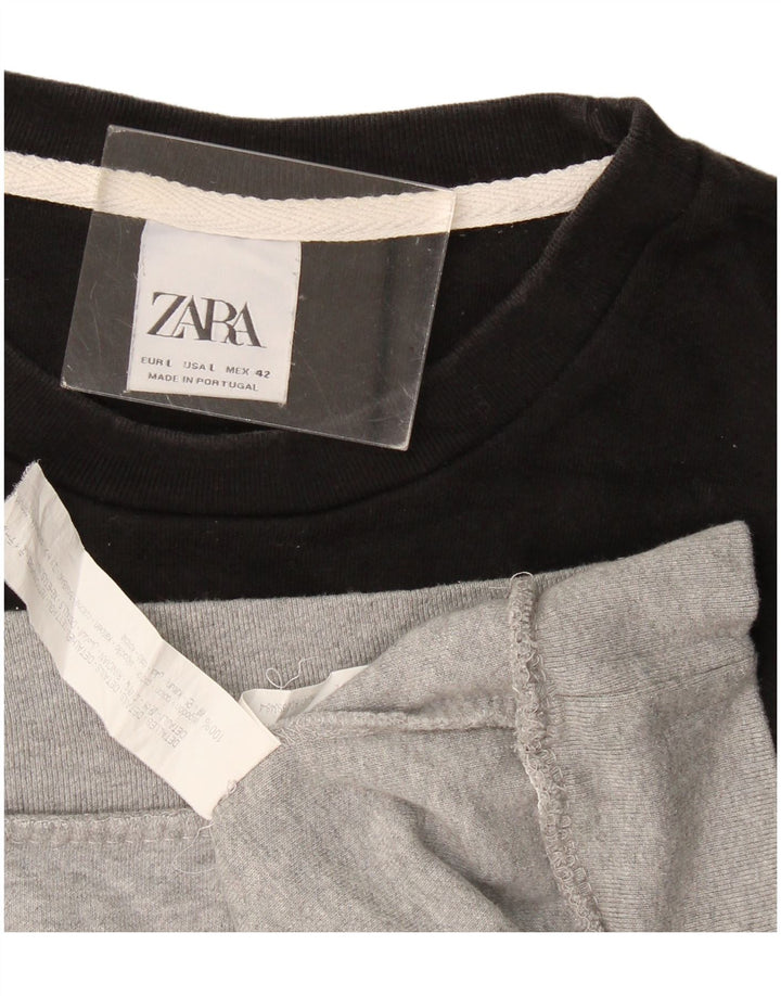 Ανδρικό φούτερ Zara Jumper Μεγάλο πολύχρωμο βαμβακερό χρώμα