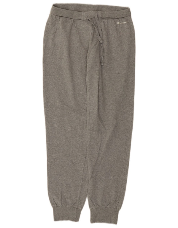 Champion γυναικεία αθλητική φόρμα παντελόνι Joggers UK 8 Small Grey Flecked Cotton