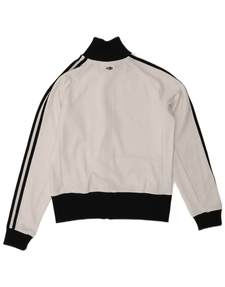 Γυναικεία φόρμα Adidas Crop Top Jacket UK 14 medium White Colourblock