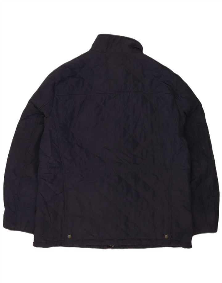 Ανδρικό καπιτονέ μπουφάν Marks & Spencer UK 44 2XL Navy Blue Polyester