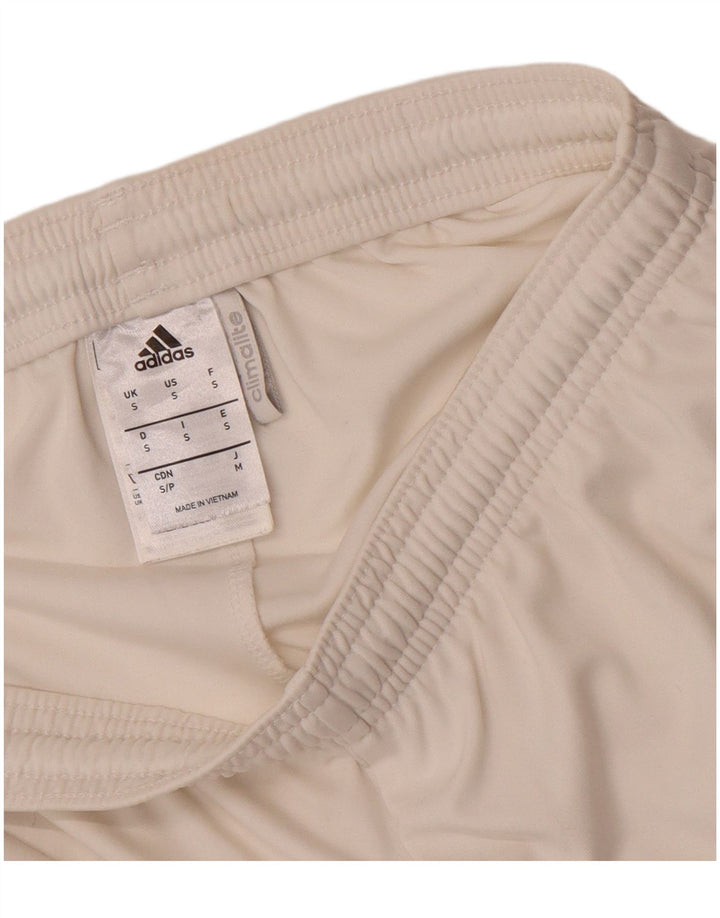 Ανδρικό αθλητικό σορτς Adidas Climalite Μικρό λευκό πολυεστέρα