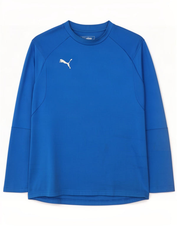 Puma Ανδρικό μακρυμάνικο μπλουζάκι 2XL μπλε πολυεστέρας