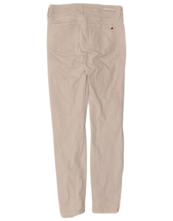 Tommy Hilfiger Γυναικείο Skinny Jeans W28 L27 Λευκό βαμβακερό
