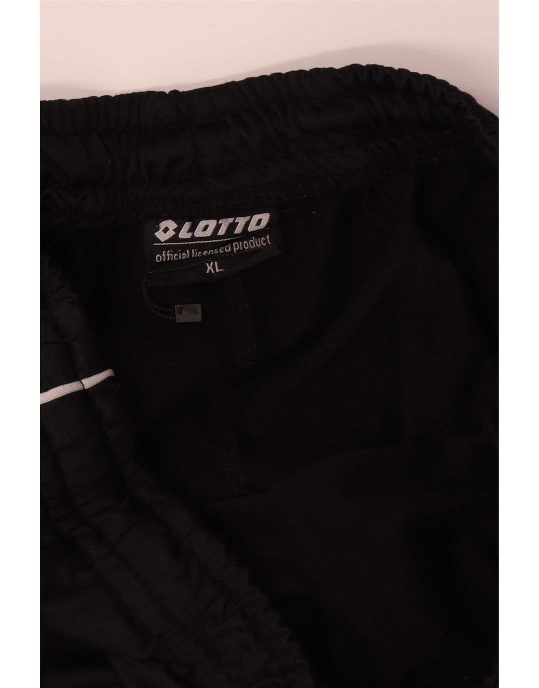 Ανδρική φόρμα Lotto Παντελόνι Joggers XL Μαύρο Πολυεστέρα