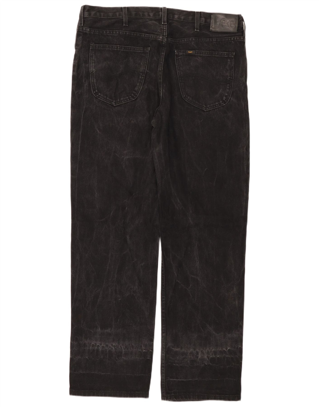 Ανδρικό τζιν Lee Brooklyn Comfort Straight W38 L32 Μαύρο βαμβακερό