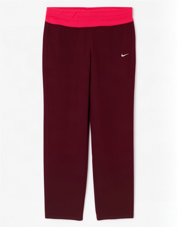 Παντελόνι αθλητικής φόρμας Nike για κορίτσια 13-14 ετών XL Βουργουνδία, βαμβακερό χρώμα