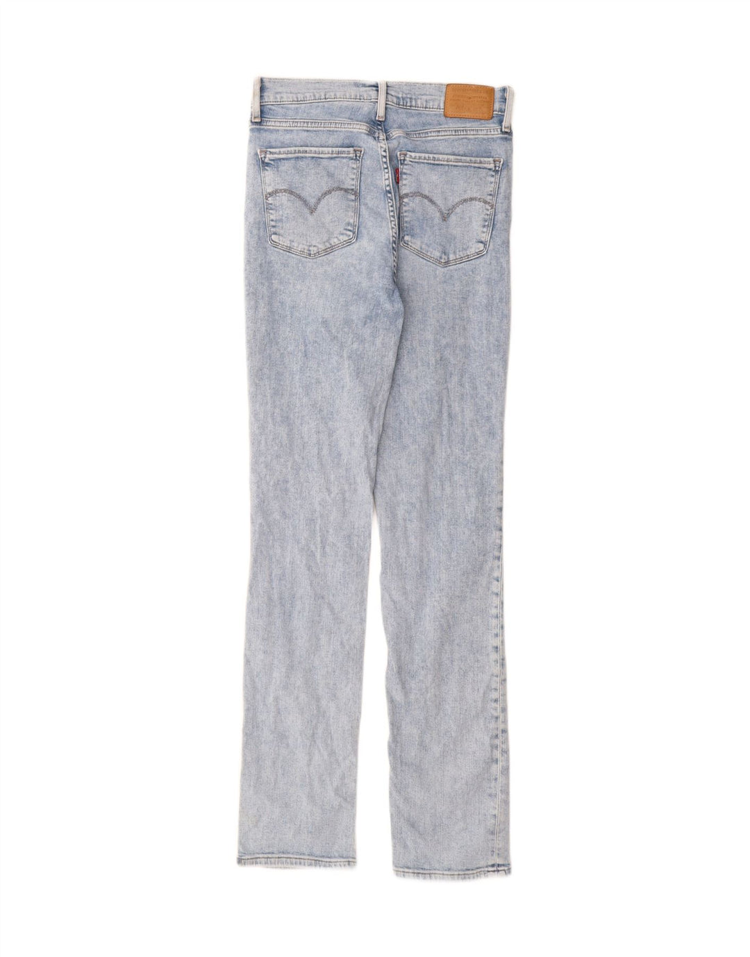 Γυναικείο τζιν Levi's 724 ψηλό ίσιο W27 L32 Μπλε βαμβακερό