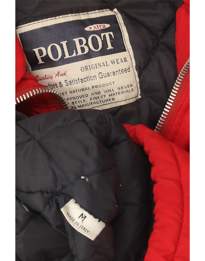 Ανδρικό μπουφάν Polbot Loose Fit padded UK 38 Medium Red Polyester