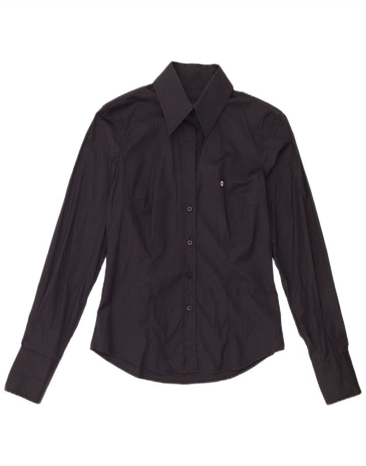 Γυναικείο πουκάμισο Gant UK 8 Small Navy Blue από βαμβάκι