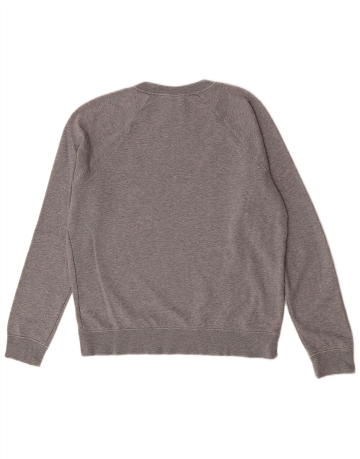 Γυναικεία μπλούζα μεγάλου μεγέθους Nike Jumper UK 10 Μικρά βαμβακερά γκρι φλύκταινα