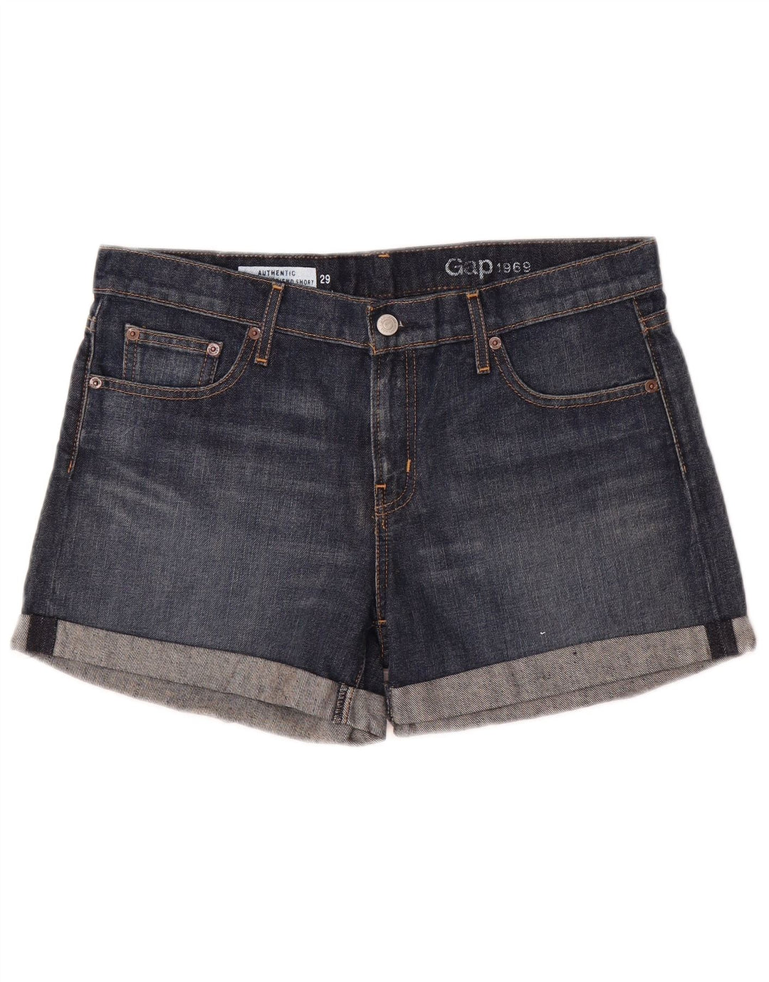 Γυναικείο τζιν σορτς Gap UK 12 Medium W32 Μπλε βαμβακερό
