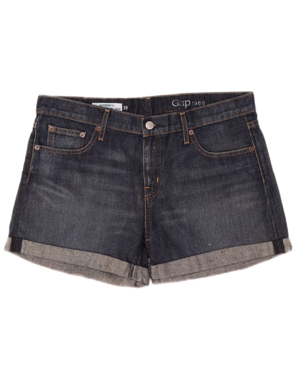 Γυναικείο τζιν σορτς Gap UK 12 Medium W32 Μπλε βαμβακερό