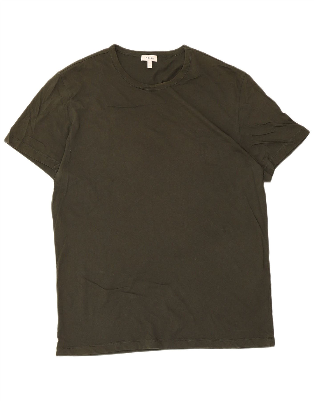 Ανδρικό T-Shirt Reiss Top Μεσαίο χακί βαμβακερό