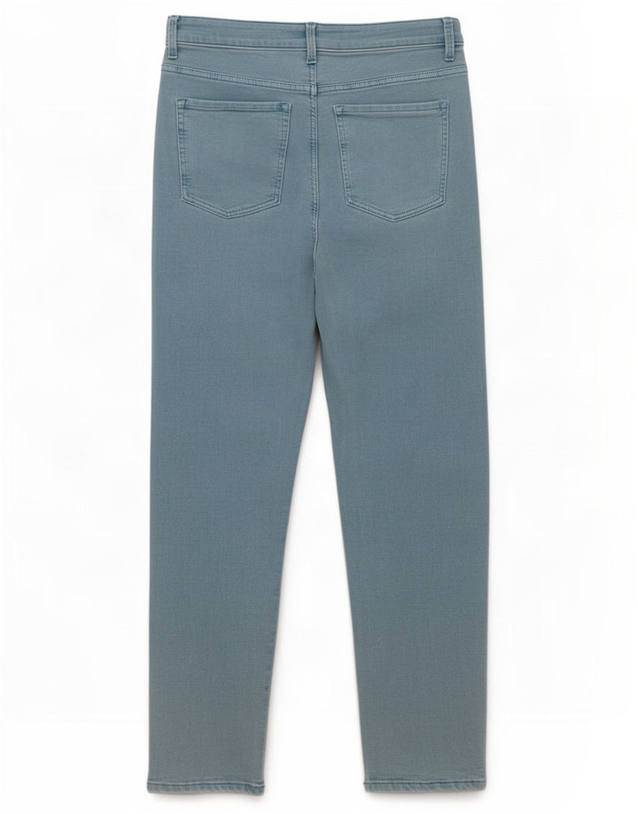 Marks & Spencer Γυναικεία Straight Jeans UK 12 Medium W30 L27 Turquoise