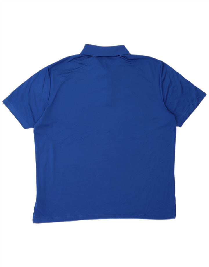 Ανδρικό πουκάμισο Adidas Polo XL Blue Polyester