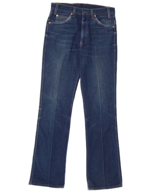 LEVI'S Mens 417 Bootcut Jeans W32 L34 Μπλε βαμβακερό