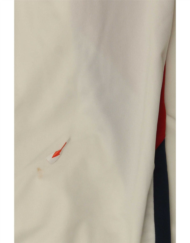 Ανδρική φόρμα Asics Top Jacket XL White Colourblock Polyester