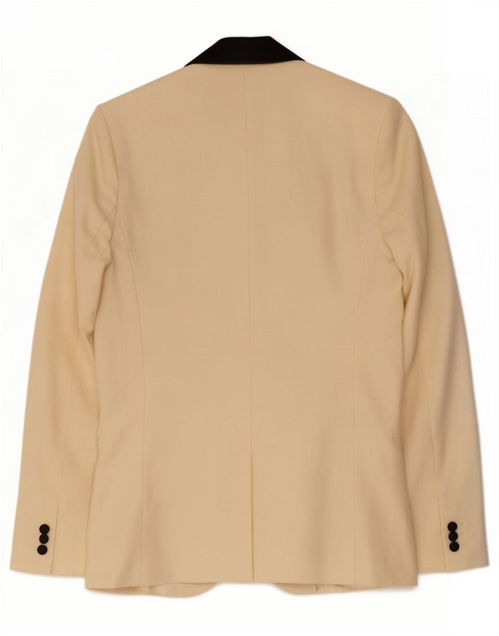 Γυναικείο μπουφάν UK 6 XS Beige με 1 κουμπί
