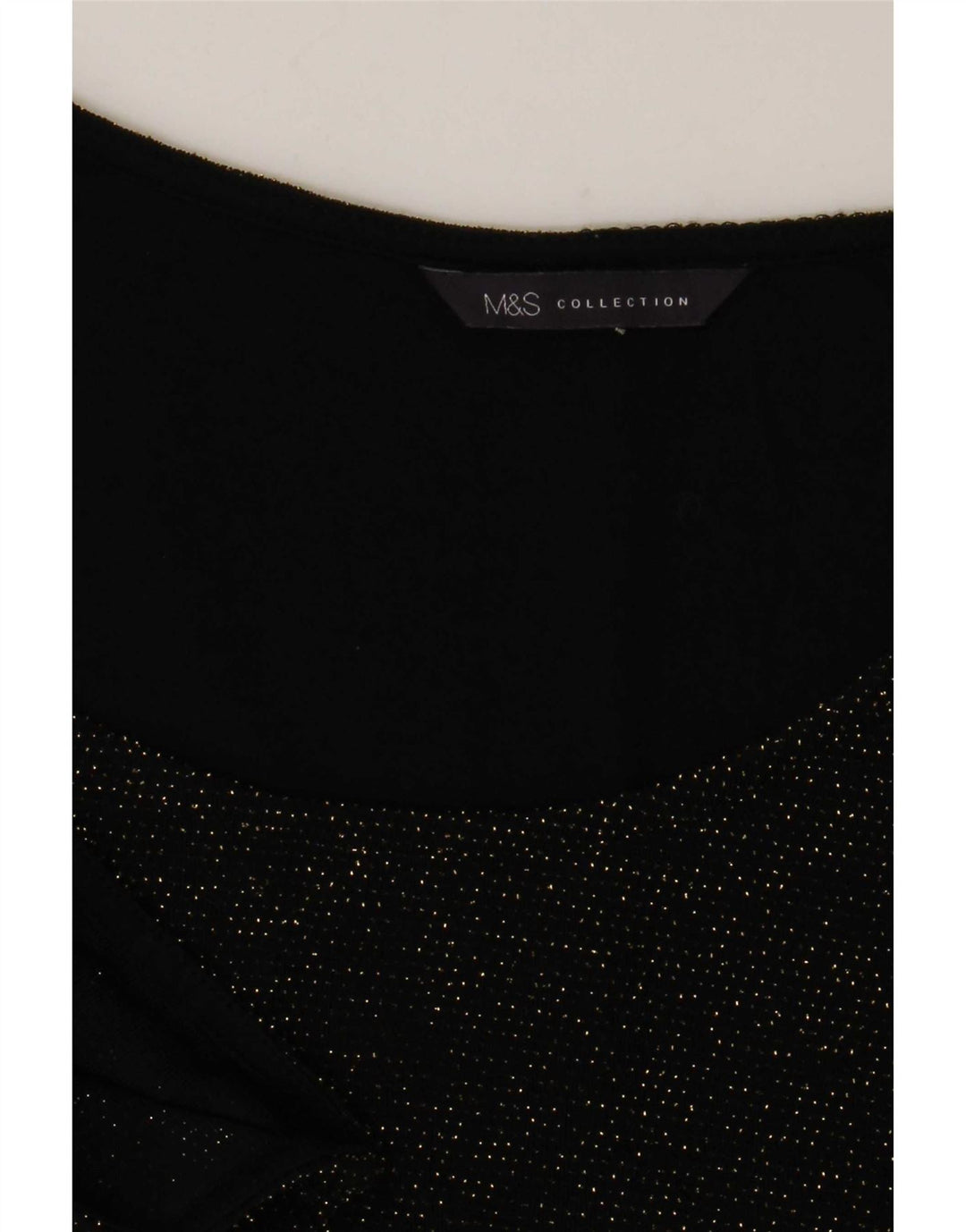 Marks & Spencer Γυναικείο Τοπ UK 14 Medium Black Flecked