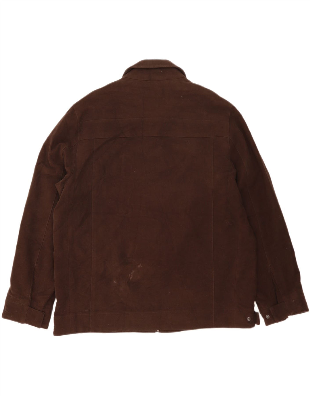Marks & Spencer Ανδρικό μπουφάν Autograph Bomber UK 42 XL Καφέ βαμβακερό