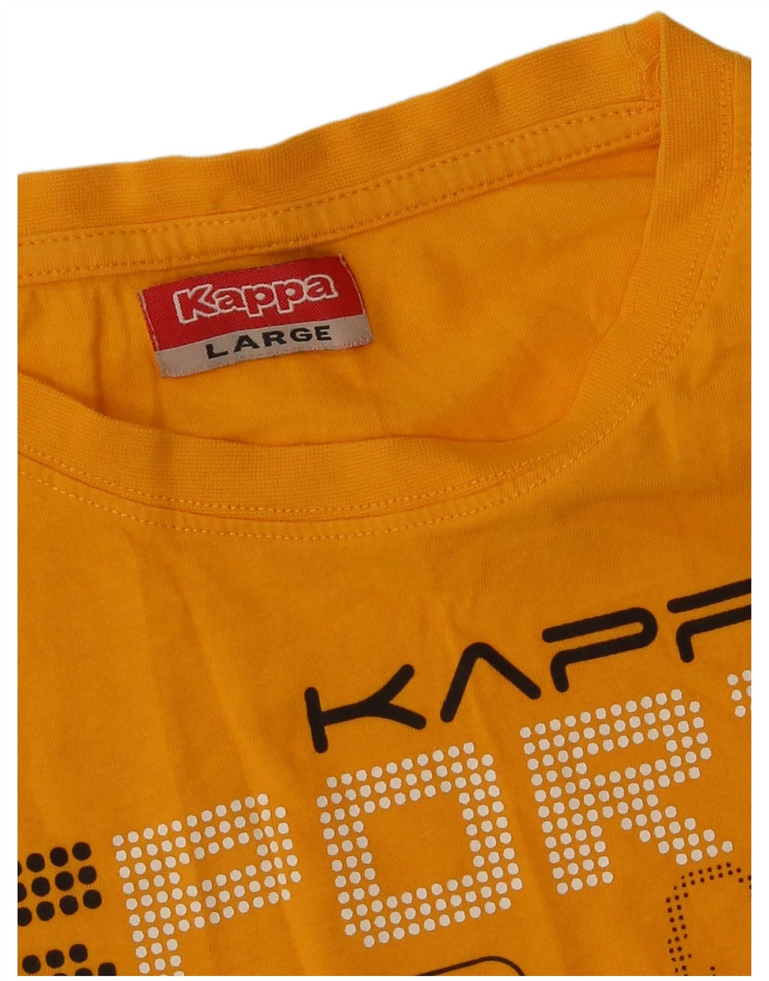 Γυναικείο γραφικό γιλέκο Kappa Top UK 14 Large Orange