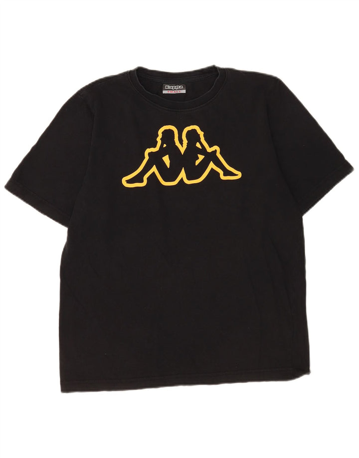 Ανδρικό γραφικό T-Shirt Kappa Top Small Black