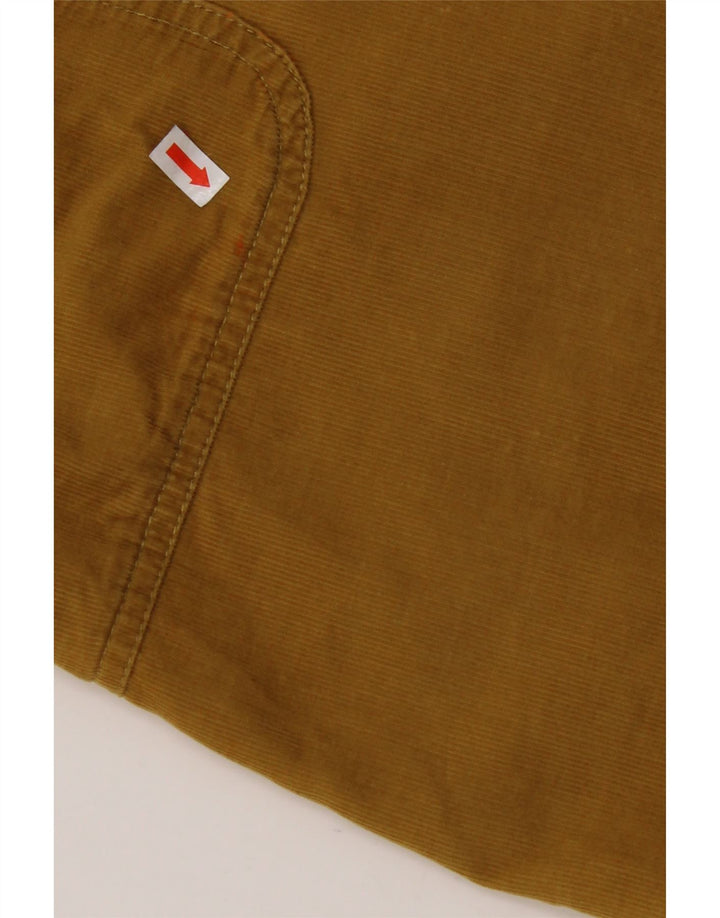 WHITE STUFF Γυναικεία μίνι κοτλέ φούστα UK 12 Medium W32 Κίτρινο βαμβακερό