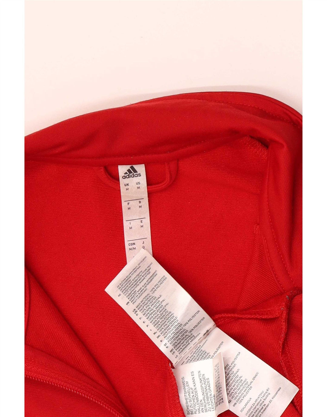 Ανδρική φόρμα Adidas Top Jacket Μεσαίο κόκκινο πολυεστέρα