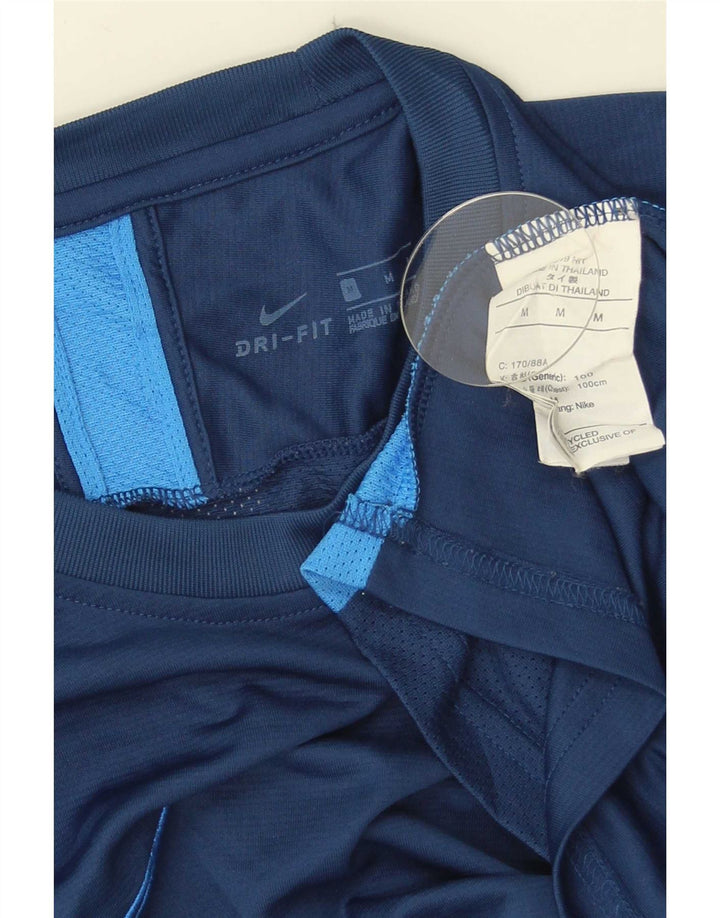 Ανδρικό T-shirt Nike Dri Fit Τοπ μεσαίου μπλε ναυτικού χρώματος πολυεστέρας
