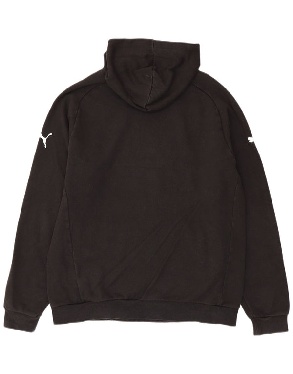 Puma Mens Hoodie Jumper XL Μαύρο βαμβακερό