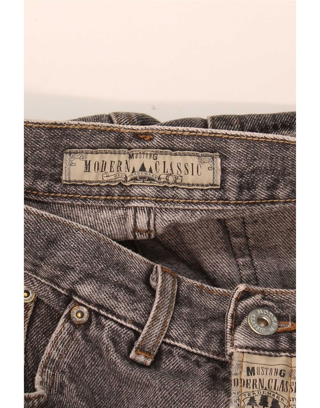 Ανδρικό τζιν Mustang Tapered W34 L32 Grey