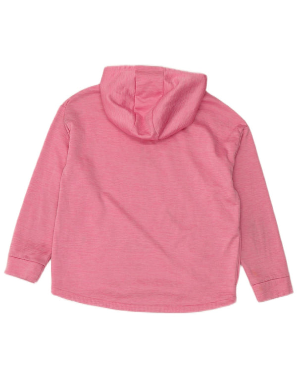 Γυναικείο Adidas Graphic Hoodie Jumper UK 18 XL Pink Polyester