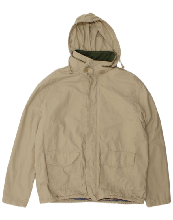 Ανδρικό τζάκετ με κουκούλα Levi's UK 44 2XL Μπεζ βαμβακερό