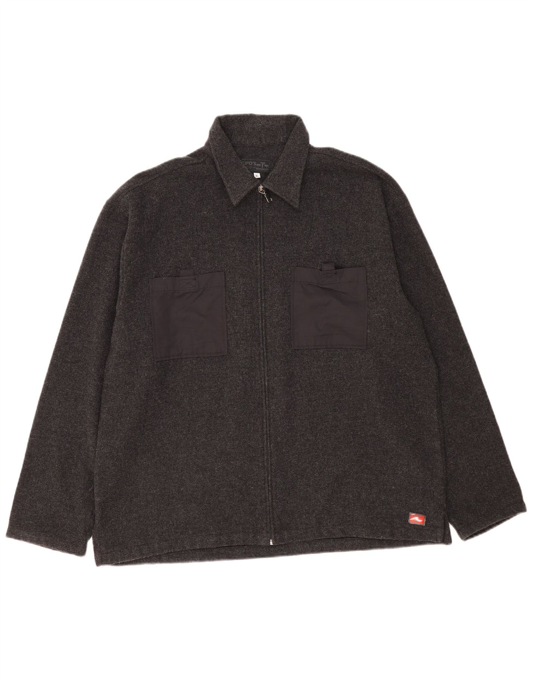 Tipo' S Ανδρικά ρούχα εργασίας Bomber Jacket UK 42 XL Grey Acrylic