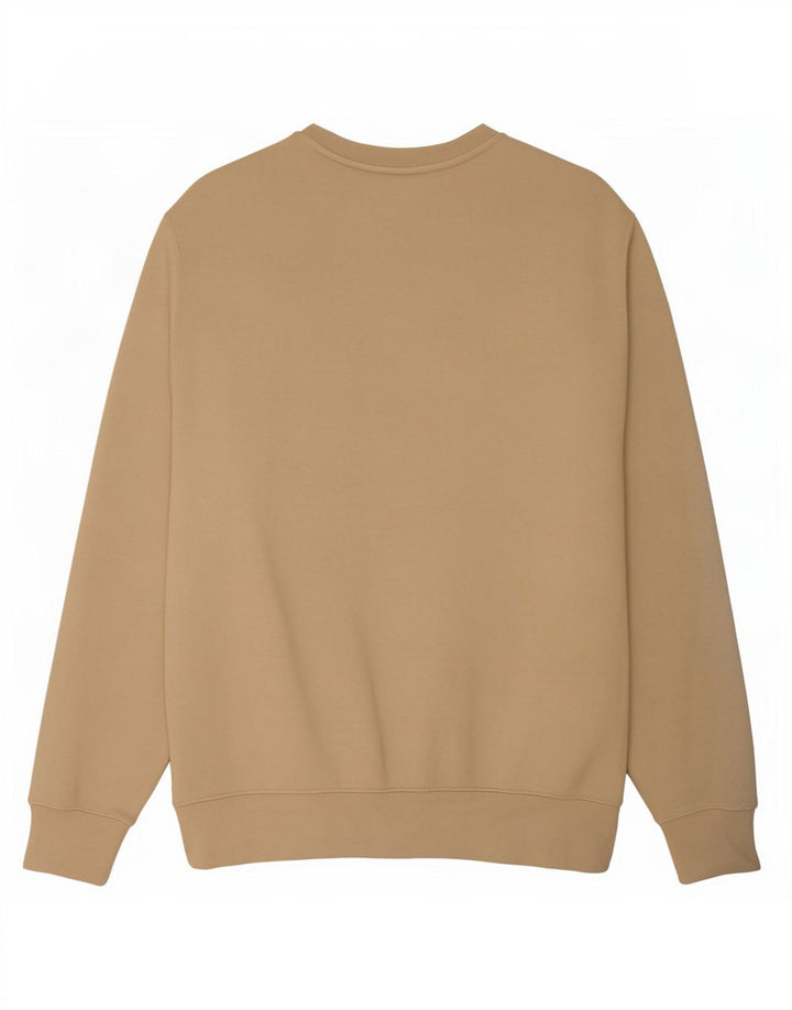 Ανδρικό φούτερ Nike Jumper με μεγάλο μπεζ βαμβακερό χρώμα