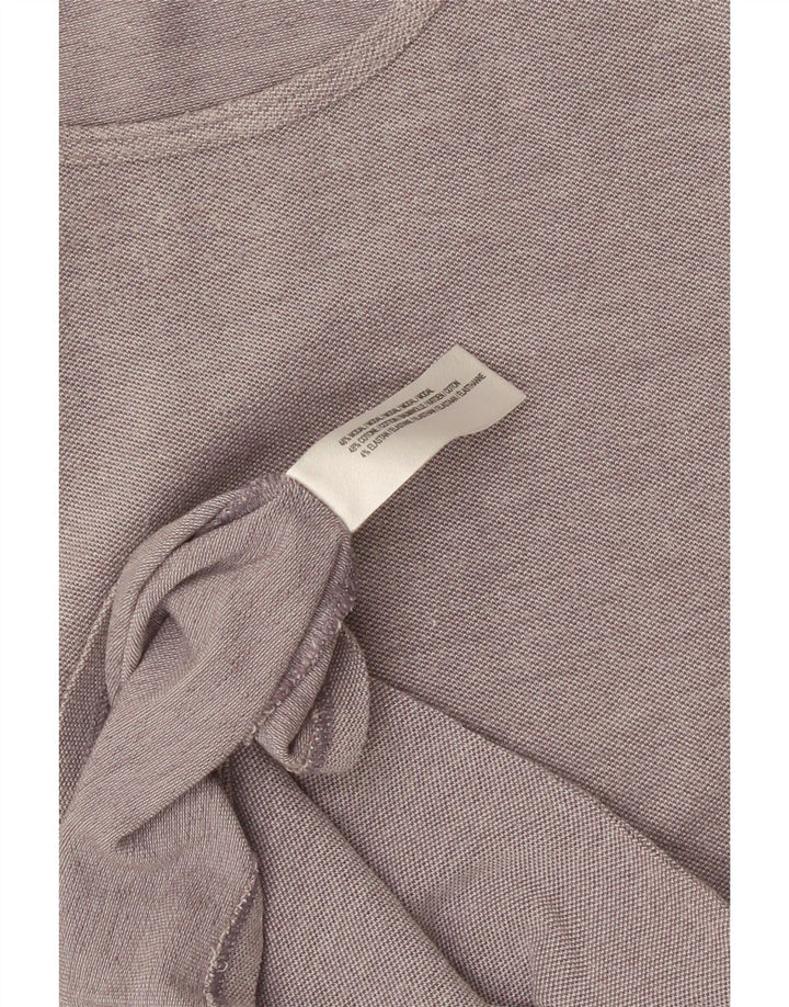 Γυναικείο T-Shirt FILA Top UK 14 Large Grey Modal
