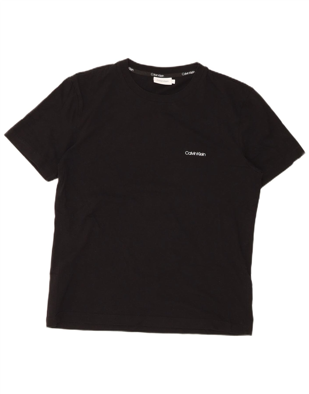 Ανδρικό T-Shirt Calvin Klein Top Large Μαύρο Βαμβακερό