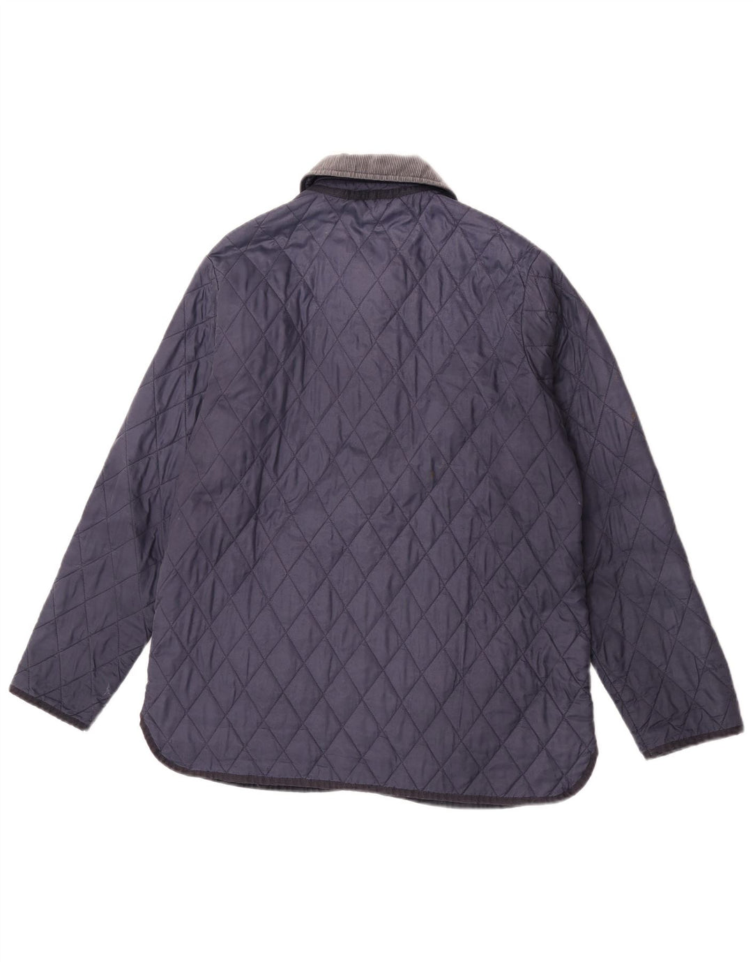 Γυναικείο καπιτονέ μπουφάν Barbour UK 14 Large Navy Blue Polyamide