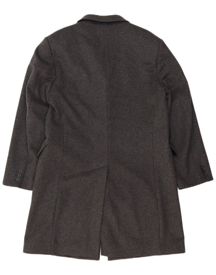 BENETTON Ανδρικό Πανωφόρι IT 52 XL Γκρι Μαλλί
