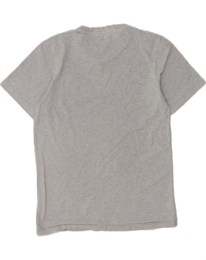 ADIDAS Mens Graphic T-Shirt Top Small Grey Cotton Vintage Adidas and Second-Hand Adidas from Messina Hembry 
