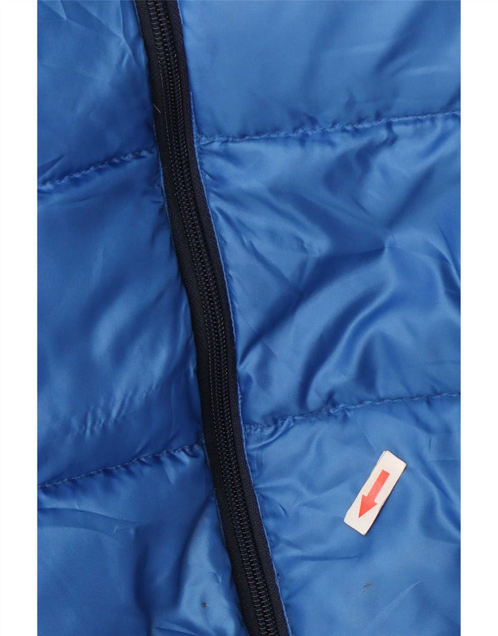 Ανδρικό μπουφάν με κουκούλα Replay UK 38 Medium Blue Polyester