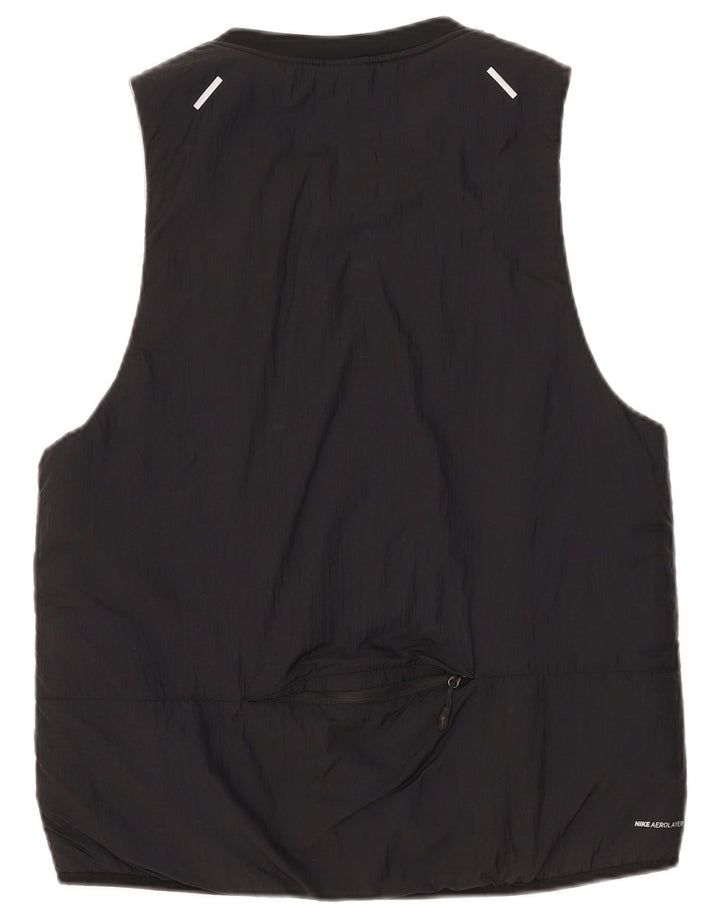 Nike Γυναικείο Gilet UK 14 Medium Black Nylon