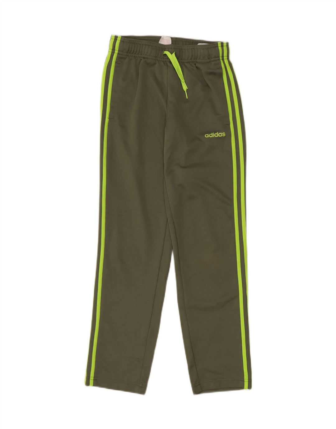 Παντελόνι αθλητικής φόρμας ADIDAS Boys Climalite 11-12 ετών Khaki Polyester