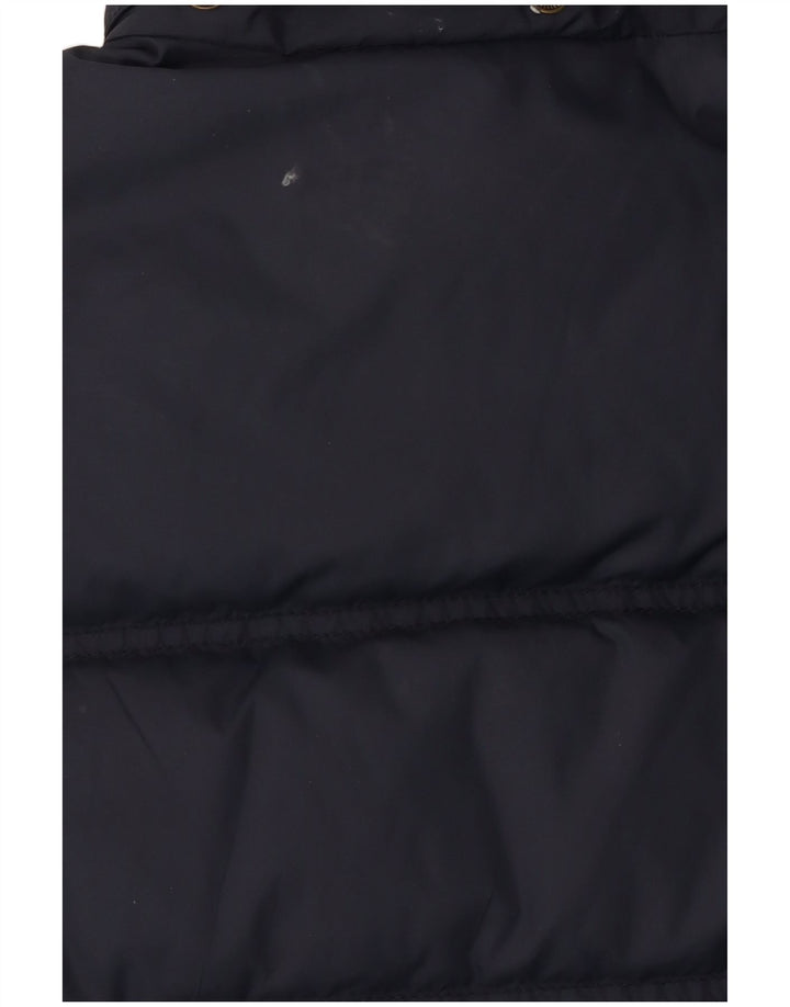 JACK WILLS Γυναικείο Gilet UK 10 Small Navy Blue Nylon