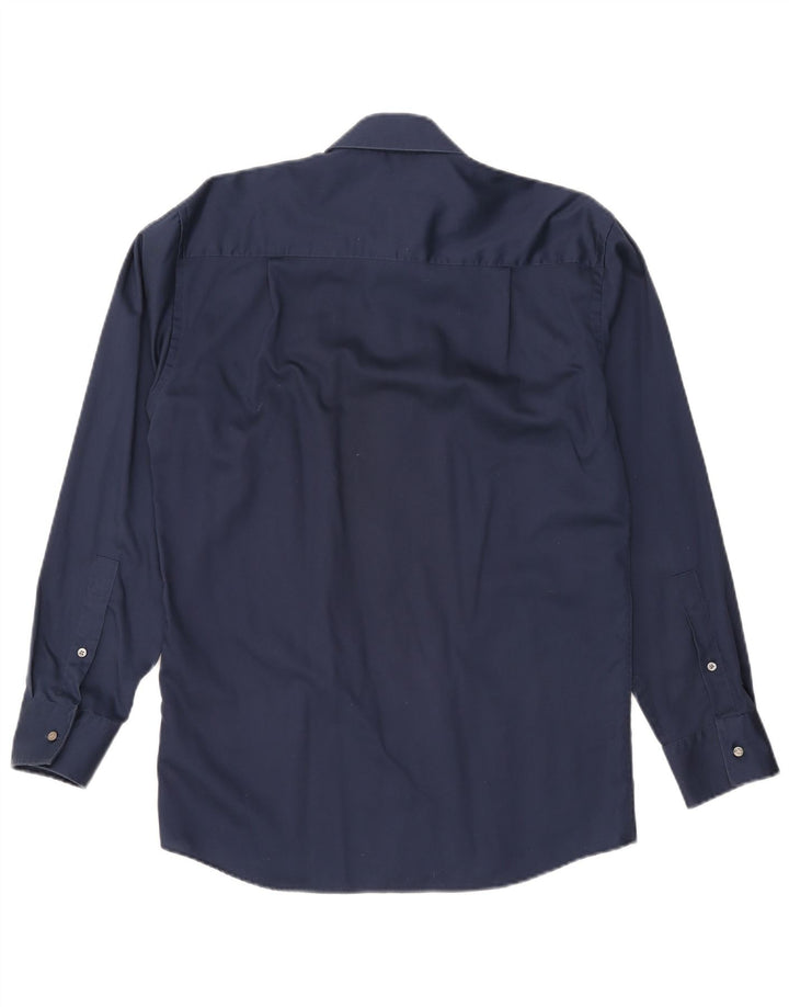 Ανδρικό πουκάμισο Calvin Klein 40 Medium Navy Blue