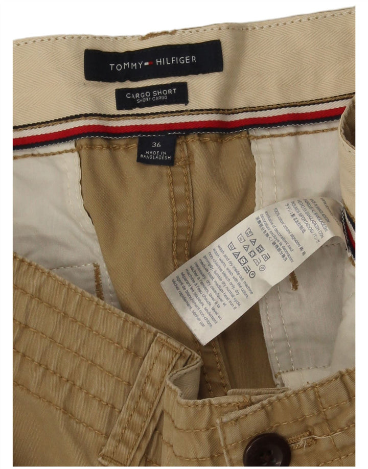 Ανδρικό σορτς Cargo Tommy Hilfiger W36 μεγάλο μπεζ βαμβακερό