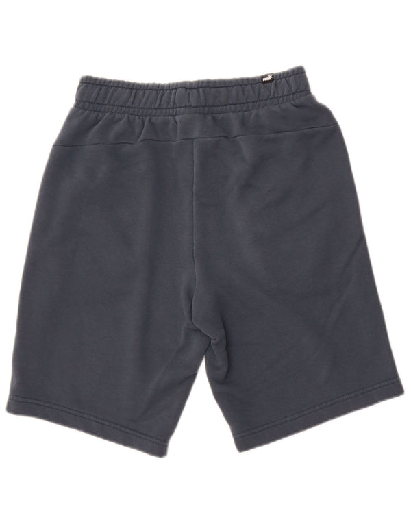 Ανδρικό αθλητικό σορτς Puma Μικρό μπλε ναυτικό βαμβακερό