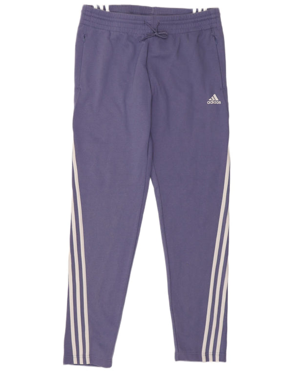 Γυναικεία αθλητική φόρμα Adidas Παντελόνι Joggers UK 4-6 XS Μωβ βαμβακερό
