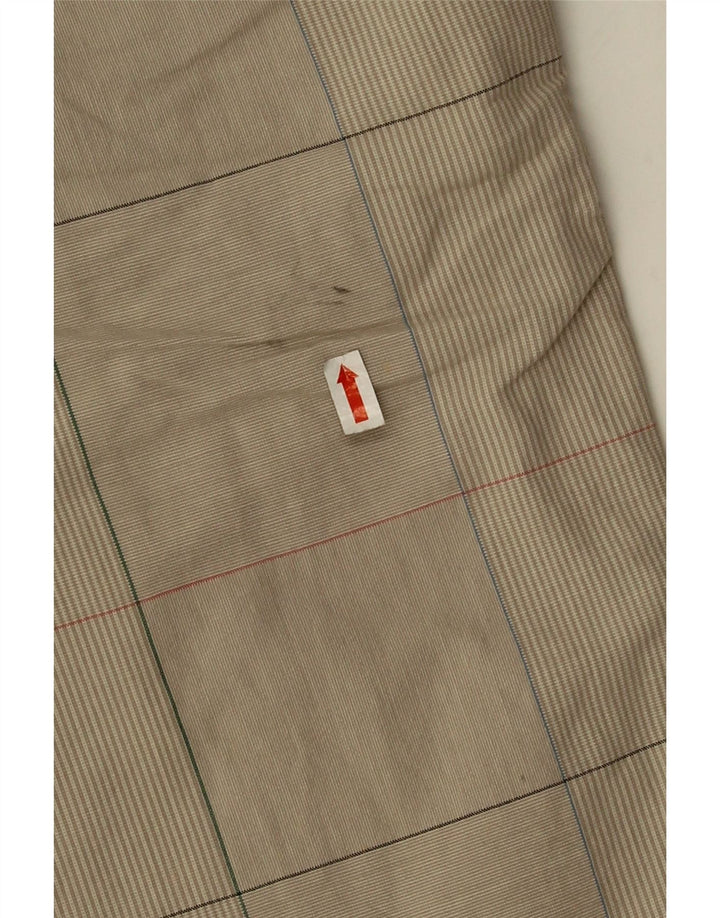 Ανδρικό σορτς Chino Converse Small W28 Beige Check Cotton