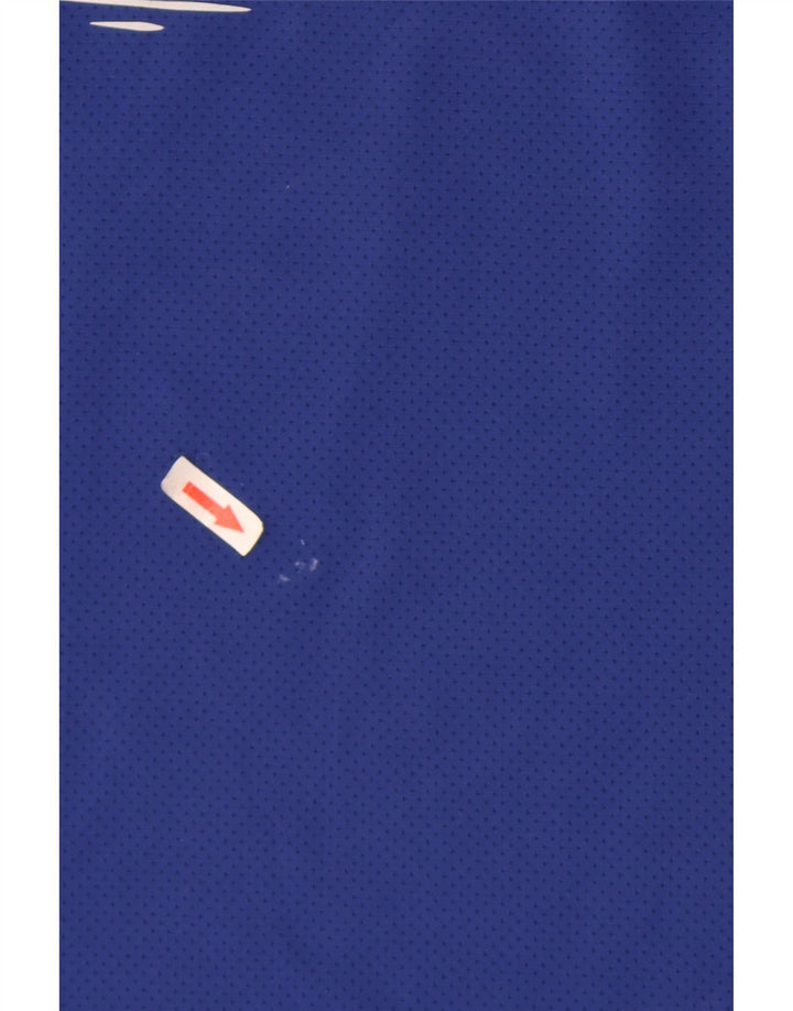 Γραφικό γιλέκο Nike Mens Dri Fit, μεσαίο μπλε πολυεστέρας